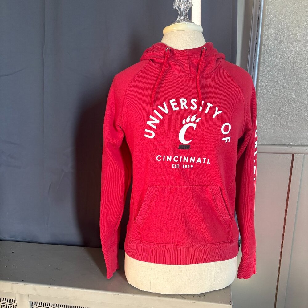 University of Cincinnati Women's Hoodie, Size Small